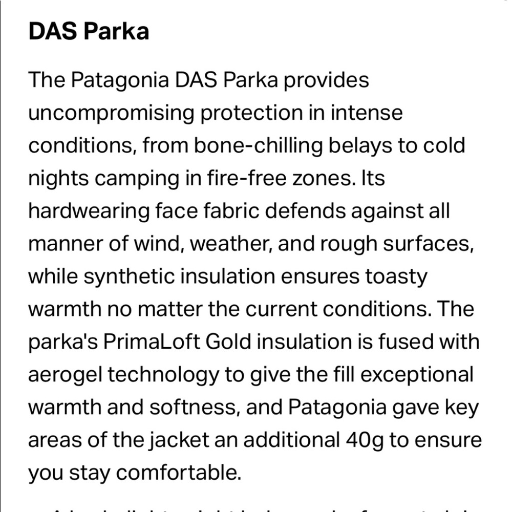 Patagonia DAS Parka, men’s XL - Picture 5 of 7